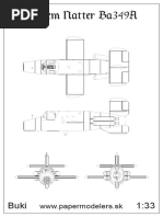 Bachem Natter Ba349A: Buki 1:33