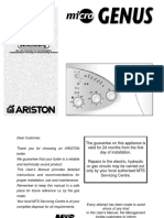 Ariston MicroGENUS 27 MFFI User Manual