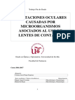 Afectaciones Oculares Causadas Por Microorganismos Asociados Al Uso de Lentes de Contacto