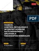 1er Curso en Geoquímica Aplicado A Depósitos Minerales PDF