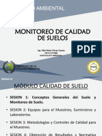 Monitoreo de La Calidad Del Suelo