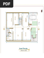 Ground Floor Plan: Residential House