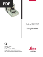 Leica Microtome Instruction Manual