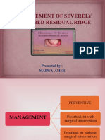 Management of Flat Ridge