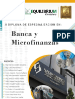 II Diploma de Especialización en Banca y Microfinanzas PDF