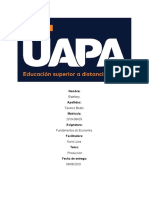 Tarea # 3 Fundamentos de Economia