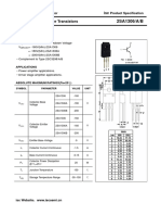 2SA1306 - Silicon PNP Power Transistor