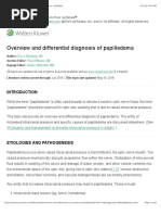 Differential Diagnosis of Papilledema - UpToDate