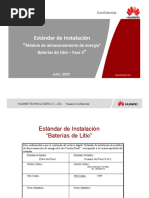 Estndar de Instalacin - Preliminar - Bateras - de - Litio - V8 Fase 3 - Subcontra...