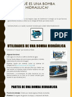 Introduccion y Funcionamiento de Las Bombas Hidraulicas