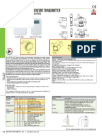 Carbon Dioxide/Temperature Transmitter: Ndir Co Sensor, Universal Outputs, Optional Relay