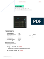 Diseno de Escalera en U