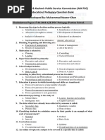 Education MCQs From AJKPSC Past Papers