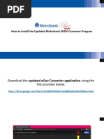 How To Install The Updated Pag-IBIG Egov Converter