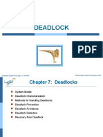 Deadlock: Silberschatz, Galvin and Gagne ©2013 Operating System Concepts - 9 Edition