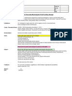 Computation: Reinforced Concrete Rectangular Pad Footing Design