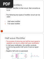 Diode Rectifiers