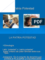 Derecho de Familia Patria Potestad Peru