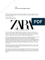 Zara Brand Prism Analysis, Brand Associations and Branding Strategies