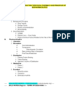 Topic 1 - Introduction Tophysical Pharmacy and Principles of Biopharmaceutics I. Physical Pharmacy