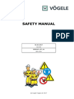 Safety Manual: © Joseph Vögele AG 2017