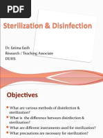 Semester 5 Sterilization Practical