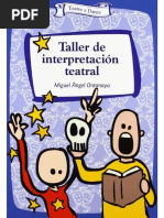 Taller de Interpretación Teatral PDF