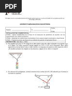 Actividad # 3 Aplicaciones de Las Leyes de Newton