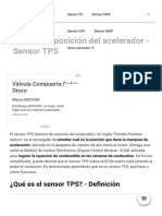 【 SENSOR TPS 】 Qué es, funcionamiento, ubicación, fallas y soluciones