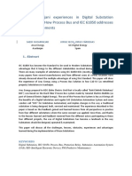 The Azerbaijani Experiences in Digital Substation Deployment. How Process Bus and IEC 61850 Addresses Utility Requirements