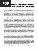 Disruptive, Imptuse-Contaly and Conduct Disorders