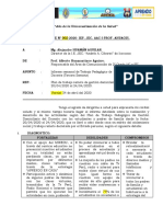 Modelo de Informe Semanal Docentes