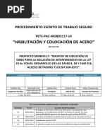 Pets-Pac-Mob03117-14 Habilitación y Colocación de Acero Rev.04