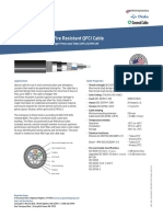 Lifeline® Specialty: Fire Resistant QFCI Cable: Fire Resistant, Flame Retardant Halogen-Free Loose Tube - QFCI/O/RM-JM