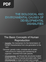 Biological and Environmental Causes of Developmental Disabilities