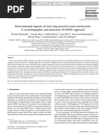 0012 2006 Environmental Impacts of Steel Slag Reused in Road Construction PDF