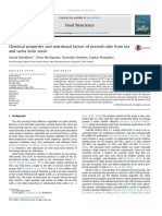 Chemical Properties and Nutritional Factors of Pressed-Cake From Tea