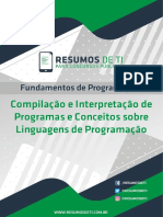 Fundamentos de Programação Compilação e Interpretação de Programas e Linguagens de Programação - v1 - 1597350622 PDF