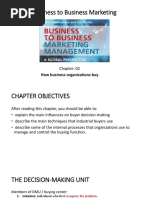 Business To Business Marketing: How Business Organizations Buy