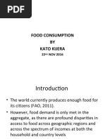 Food Consumption