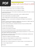 Trabalho de Eletrotécnica Geral 2018.1 06-06-2018