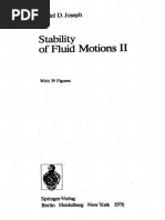 D. D. Joseph-Stability of Fluid Motions 2 (Springer Tracts in Natural Philosophy Vol. 28) (1976) PDF