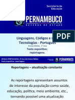 Texto Expositivo Reportagens