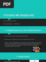 5 Etapas de Marzano