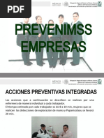 ACCIONES PREVENTIVAS INTEGRADAS PREVENIMSS EMPRESAS - PPSX