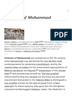 Criticism of Muhammad PDF