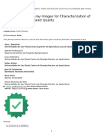 Multispectral and X-Ray Images For Characterization of Jatropha Curcas L. Seed Quality