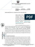 Denuncia Contra Congresista PDF