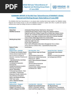 INSARAG Mid-Year Call - 17 June 2020 - SUMMARY REPORT - Final Version