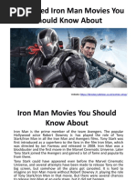 4 Canceled Iron Man Movies You Should Know